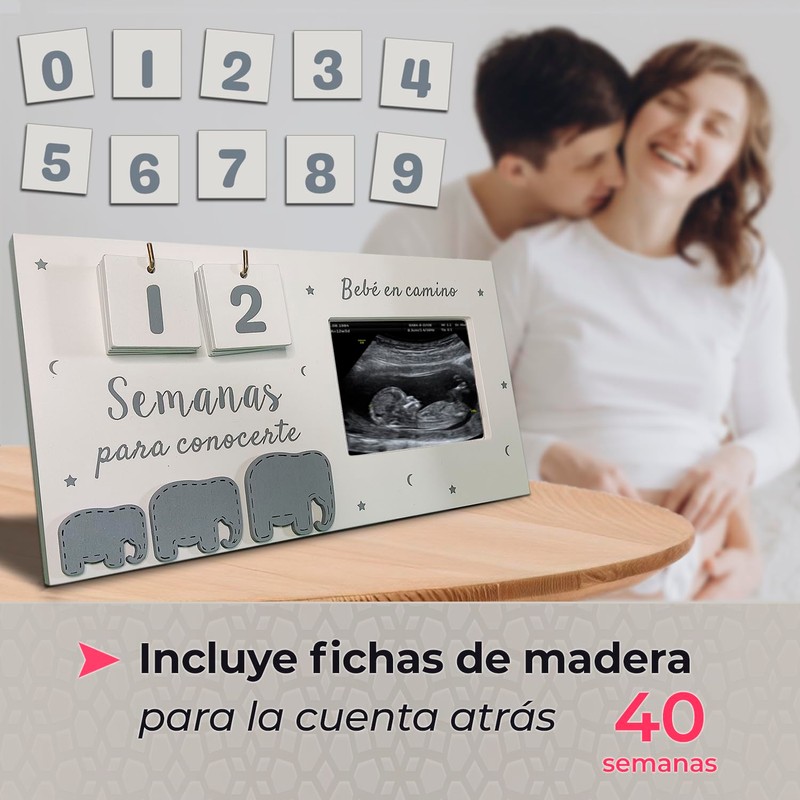 METACREART Frame Ultrasound Gift Pregnant First Time