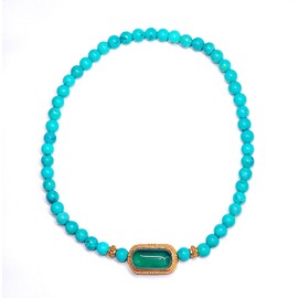 Pandachilla Bracelet Turquoise Tiny Traditional Charming(Jade)