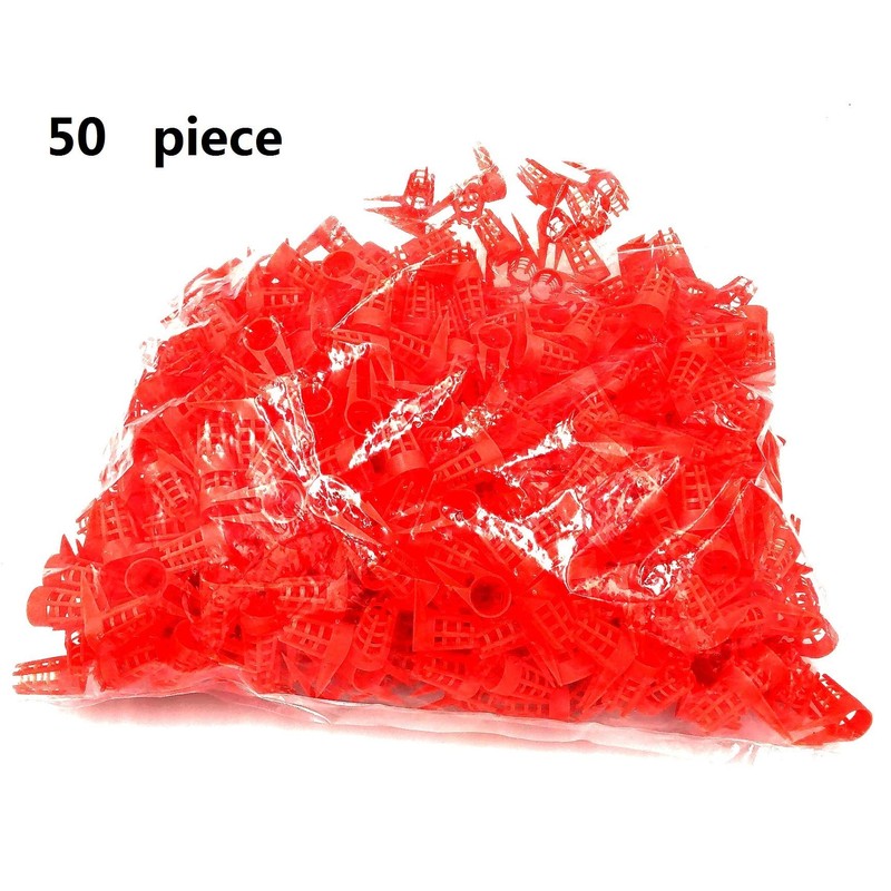 Honey Bee Comb Push-In Queen Cell Protector with Spikes for