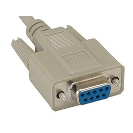 Cable Leader DB9 Female to DB25 Male Null Modem Cable (25 Foot (1 Pack))