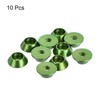 QUARKZMAN Set of 10 M3 Cone Cup Washers Anodized Aluminum