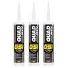3 Pack OSI Sealants 9.5 oz Quad Max Window, Door