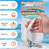 Anchor Rope 50 Ft, Premium Solid Braid MFP Anchor Line