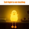 Duckling Night Light Sleep LED Light Night Lamp Soft Silicone