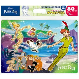 Tenyo 80 Piece Puzzle for Kids Peter Pan and the Neverland [Child Puzzle]