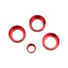 AC Switch Ring Volume Knob Cover Aluminium Alloy Stylish Perfect