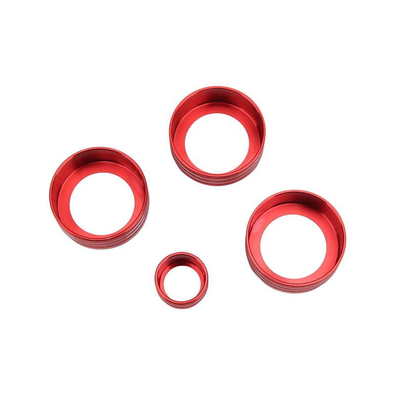 AC Switch Ring Volume Knob Cover Aluminium Alloy Stylish Perfect