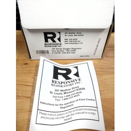 RESPONSIVE RESPIRATORY 50 PSI OXYGEN REGULATOR Model: 120-1040C