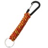 H.N.Z pckh-007 Carabiner Paracord Keychain Key Ring Orange, orange