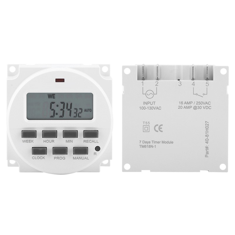 Digital Electric Durable Programmable Smart Control Switch Timer(110V)
