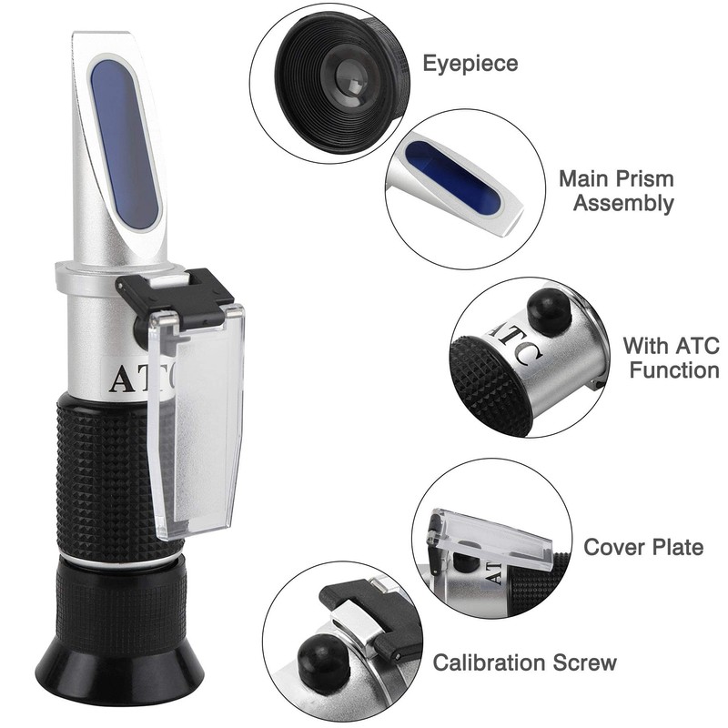 Toolly DEF Refractometer for Measuring Diesel Exhaust Fluid Concentration of
