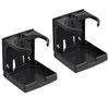 2pcs Adjustable Folding Cup Drink Holder with Screws and Tapes,