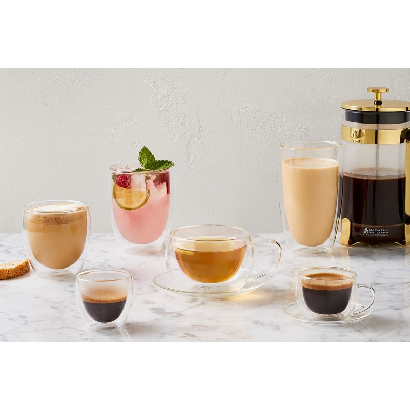 Maxwell & Williams Blend Double Wall Cup 450ML Set of