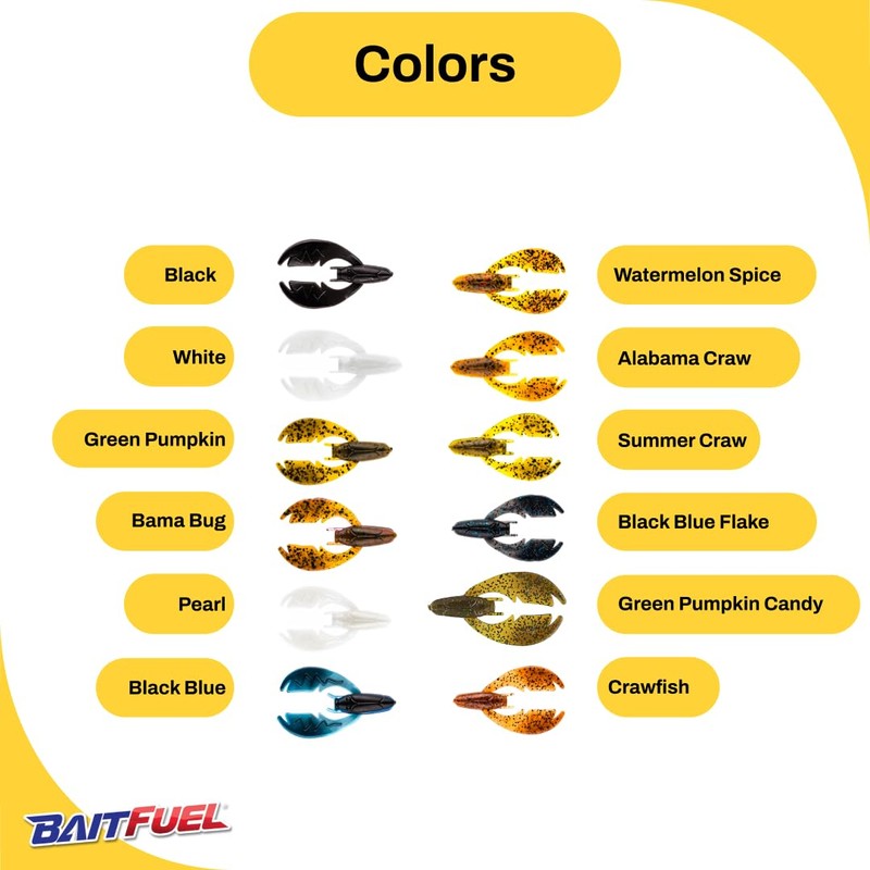 BAITFUEL PACA Chunk Creature Bait Infused with Supercharged X55 Formula