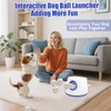 Magicorange Automatic Dog Ball Launcher, Interactive Dogs Balls Thrower for