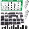 Aienxn 775PCS Metric +SAE Set Screw Assortment Kit, Hex Socket