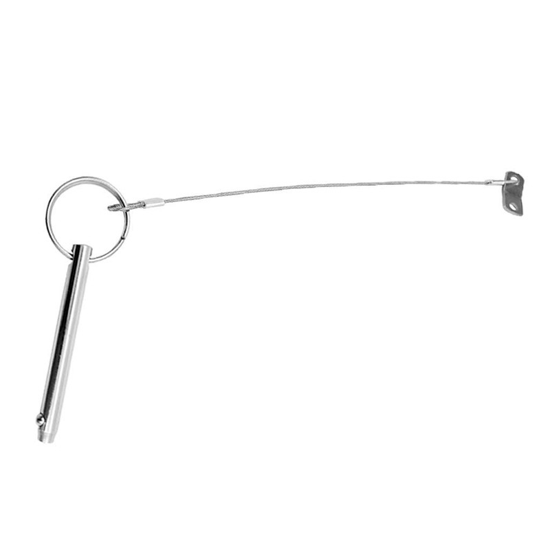 zalati Quick Release Pin 316 Stainless Steel with Lanyards for