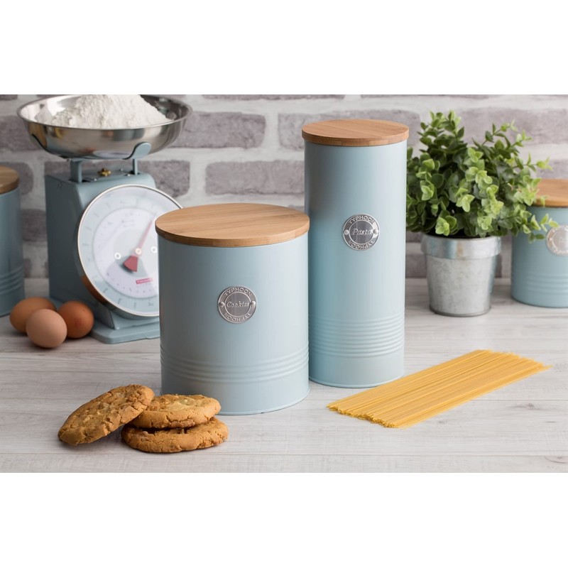 Typhoon Pasta Storage Canister, Blue 29147 11 x 11 x
