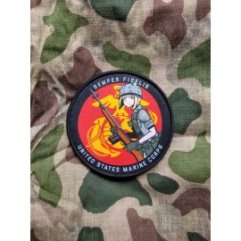 Anime Vietnam War Marines Call of Duty Girl Panzer Morale Military Airsoft Patch
