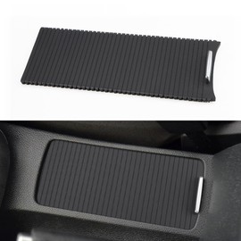 KOLOME Car Center Console Drinks Cover Slider Blind for 2009-2014 Golf 6 2006-2011 Sagitar Scirocco S Center Console Water Cup Holder Cover Water Cup Holder Curtain Roller Blind
