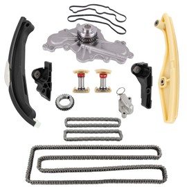 Soklopi BL3Z-6268-A Timing Chain Kit with Water Pump Compatible with Ford Edge Explorer F-150 Flex Mustang Taurus Transit 150 250 350 350HD 2011-2019, Lincoln MKS MKX MKZ 2011-2016 3.5L 3.7L V6