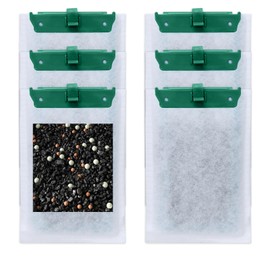 Medium Replacement Filter Cartridges Compatible with Tetra Whisper Bio-Bag for Whisper PF10, 10i, and ReptoFilter 90 GPH – Ideal for 5-10 Gallon Aquariums, 6-Count