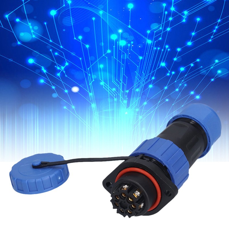 Aviation Connectors LP20 Flange Waterproof Power Connector Male Plug Female