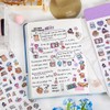 Lemsoda Diary Stickers, Set of 4, Cute, Stylish, Daily Accessories,
