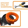 3Pcs Orange Angle Grinder Drill Bit Sharpener, Durable Drill Sharpener