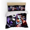 Ankeyoo Nightmare Christmas Bedding Set Valentine's Day Decor Gifts Present