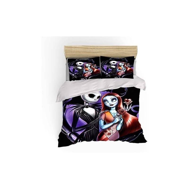 Ankeyoo Nightmare Christmas Bedding Set Valentine's Day Decor Gifts Present