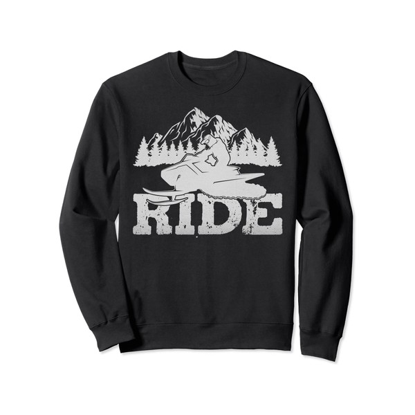 RIDE Snowmobile Apparel - Motor Sled Snowmobiling Sweatshirt