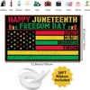 Juneteenth Decorations Happy Juneteenth Backdrop Banner - Juneteenth Freedom Day