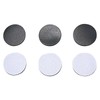 6 pcs rewritable T5577 Round Coin-Shaped Card Stickers, Diameter 30mm,