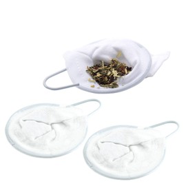 Westmark Tea Nets 3 Pieces Diameter 9 cm for 4 Cups Cotton White 153122E3