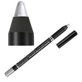 Silver Waterproof Glide on Eyeliner Eye Liner Colour Shade Number 16