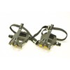 PAIR BIKE VP-335 PEDALS VP-713 TOE CLIPS & STRAPS 9/16”