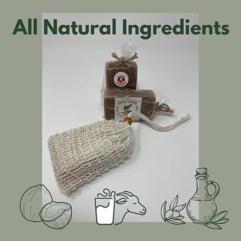 Putt Pantry Goat Milk Soap Gift Bundle: 2 Pack Goat