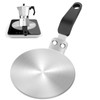 DITOSH 5.1in Induction Cooker Adapter Plate Stainless Steel Heat Sink