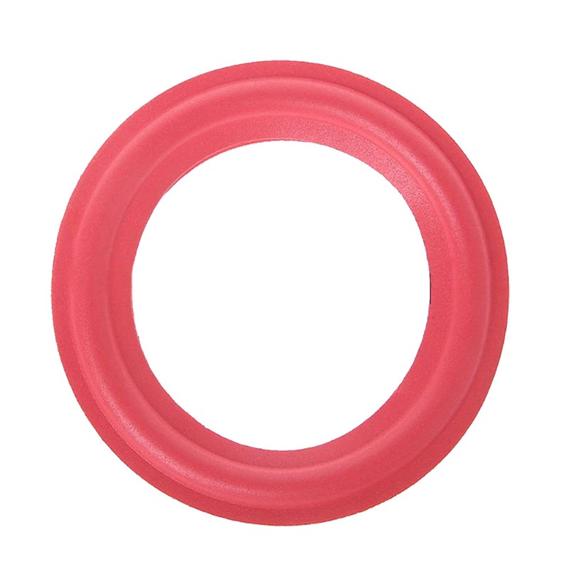 Cherjoury 2 Pieces 4/5/6.5/8/10/12 inch Red Speaker Foam Surround Subwoofer