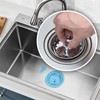 CORNERJOY 2 PCS Kitchen Sink Strainer and Stopper Combo Basket