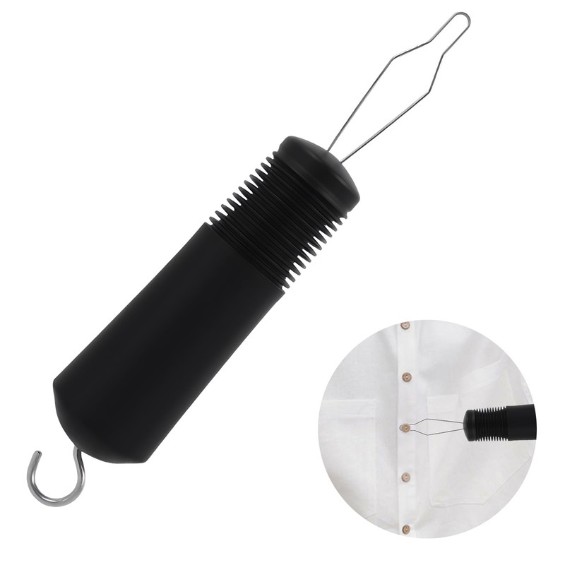 Button Hook and Zipper Pull Dressing Aid for One-Handed Use,Adaptive