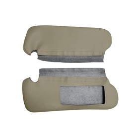 Zieichy Driver Passenger Sun Visor Replacement Cover Fit for Toyota 4Runner 1996 1997 1998 1999 2000 2001 2002,Tan