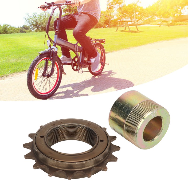 16T Freewheel with 20mm Adapter Replacement Lightweight Easy Installation Flywheel