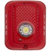 System Sensor SRLED L-Series Wall-Mount Strobe with LED, Red; Electrically