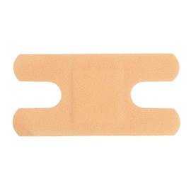 American White Cross-29047 Soft Flexible Fabric Bandages, Knuckle, 1 1/2" X 3", Box of 100