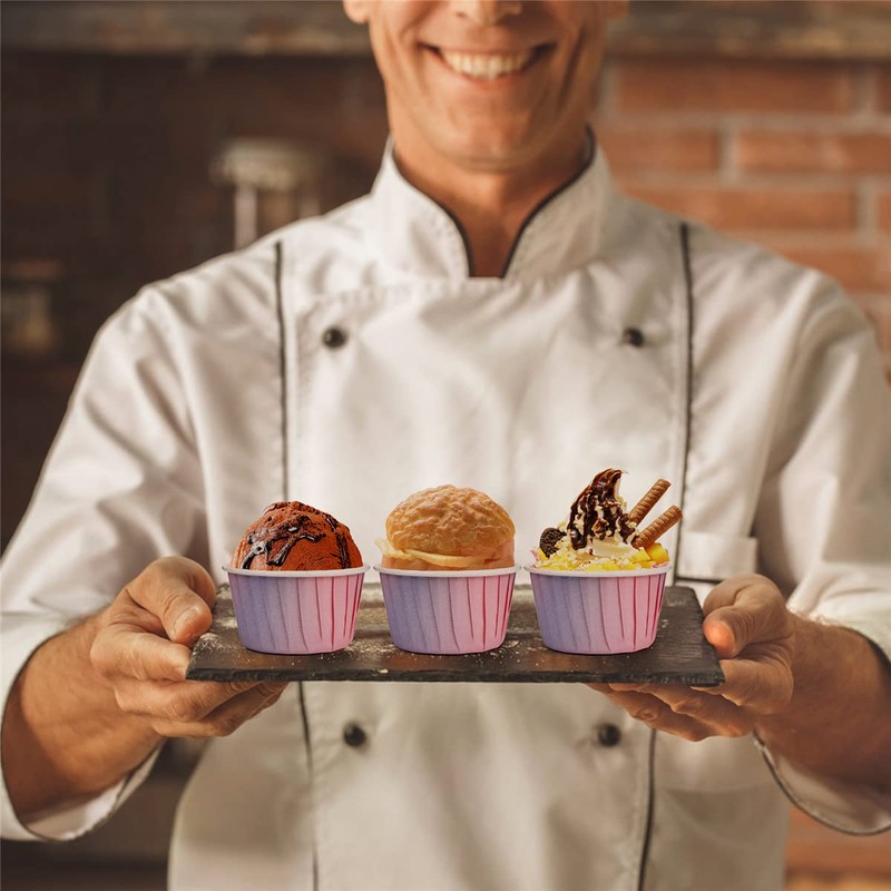 Spesh Pack of 50 Paper Muffin Cases Mini Cupcake Moulds