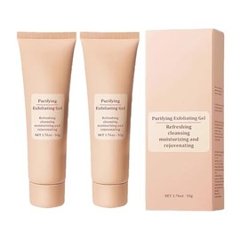 Gel Exfoliante Purificante Quaxury, Gel Exfoliante Purificante para Rostro, Adecuado para Todo Tipo de Piel                                           