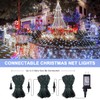 JMEXSUSS 360 LED Net Christmas Lights Outdoor Waterproof, Connectable 12ft