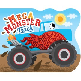 Mega Monster Truck - Touch and Feel Board Book - Sensory Board Book